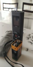 Medidor de distancia láser Digital inteligente, telémetro portátil de carga USB, minimedidor de Medición de distancia portátil, 40M, novedad