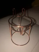 Estante de esponja para maquillaje, soporte de secado de esponja para maquillaje, soporte para esponja de Metal