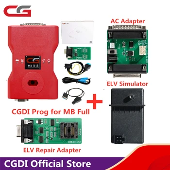 CGDI Prog for MB Key Programmer Support All Key Lost comes with ELV Repair Adapter & AC Adapter & ELV Simulator
CGDI Prog for MB Key Programmer Support All Key Lost comes with ELV Repair Adapter & AC Adapter & ELV Simulator