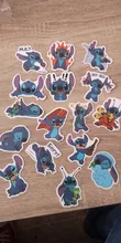 50 Uds de dibujos animados de Disney Stitch Vsco pegatinas portátil monopatín equipaje guitarra impermeable divertido Grafiti de manualidades pegatinas de juguete para niños