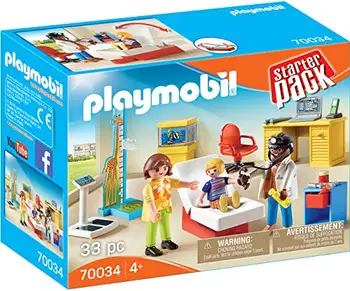 PLAYMOBIL PLAYMOBIL-70034 Starterpack pediatrician consultation, Multicolor (70034)
PLAYMOBIL PLAYMOBIL-70034 Starterpack pediatrician consultation, Multicolor (70034)