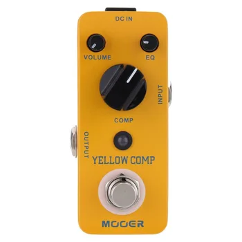 Mooer MCS2 Guitar Effects Pedal Yellow Compression Effects Pedal Metal Shell Acoustic Guitar Effect Pedal Distortion & Overdrive 
Mooer MCS2 Guitar Effects Pedal Yellow Compression Effects Pedal Metal Shell Acoustic Guitar Effect Pedal Distortion & Overdrive