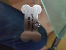 Etiqueta de identificación personalizada antipérdida para mascotas, Nombre de mascota grabado, Tel para Collar de cachorro de gato, accesorios para mascotas, Etiqueta de perro personalizada