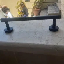 Robe Hook Paper-Holder Towel-Bar Bathroom-Hardware-Set Frap Black Single Y38124-2 Matte