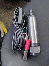 Aceite de la bomba de combustible Diesel 24V DC 12V bomba sumergible eléctrica bomba de acero inoxidable Mini carro de transferencia aceite keroseno de succión de la bomba de 30L/min