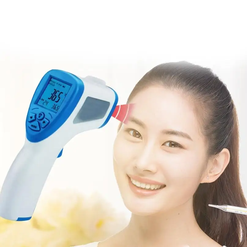 Infrared Body Temperature Digital Electronic Thermometer for Household Non-contact Forehead Temperature Measure Tool
Infrared Body Temperature Digital Electronic Thermometer for Household Non-contact Forehead Temperature Measure Tool