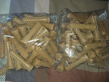 Máquina de depilación con dedos para aves de corral, 50 Uds., 95mm, pegamento, desplumador de pollo, material de tendón de carne, varilla de maíz