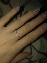 Anillo de boda de cristal de circonia cúbica Micro pavé para mujer, sortija de apilamiento eterno, banda de aniversario de oro rosa de 1,0mm