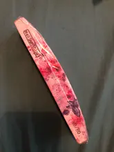 6pc mezclar archivos de uñas fuerte papel de lija lavable las uñas de Emery Board 80/100/150/180/240/320 Grit Lima un ongle manicura pulidora