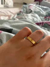 Anillo de boda de acero inoxidable con circonitas cruzadas para mujer, niña y hombre, 2021