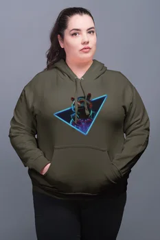 Angemiel Wear Rocket Raccoon Green Women 'S Hooded Sweatshirt
Angemiel Wear Rocket Raccoon Green Women 'S Hooded Sweatshirt