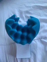 Soporte para el cuello calmante para la tensión relajante de hombros y cuello esponja azul libera tensión muscular alivia el dolor tighteness Theraputic
