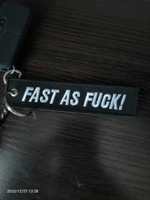 Car Keychain Key-Ring Freedom Embroidery Aviation Llavero Motorcycle Yellow Gifts OEM