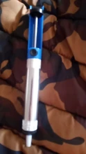 Bomba de succión de soldadura de Metal de aluminio, pistola de estaño con ventosa para soldar, pluma de eliminación, desoldador de soldadura al vacío, herramientas de soldadura manual