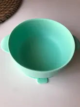 Tazón de alimentación de bebé de silicona, vajilla impermeable con tapa, vajilla antideslizante, platos de silicona sin BPA para plato de bebé