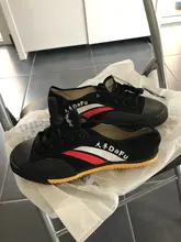 DaFu Kungfu-Zapatillas de artes marciales originales, calzado Shaolin Taichi Taekwondo Wushu suave y cómodo de lona para hombres y mujeres