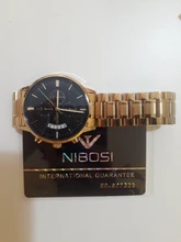 NIBOSI-reloj analógico de cuarzo para hombre, accesorio de pulsera resistente al agua con cronógrafo, complemento Masculino deportivo de marca de lujo