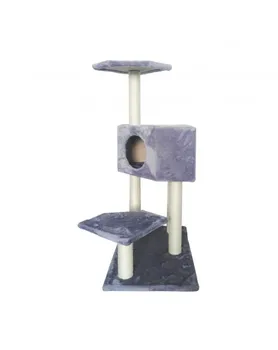LuckyPet Scratching Post Tree Tower Gray Sisal Plush Relaxation Cats 97x60x40
LuckyPet Scratching Post Tree Tower Gray Sisal Plush Relaxation Cats 97x60x40