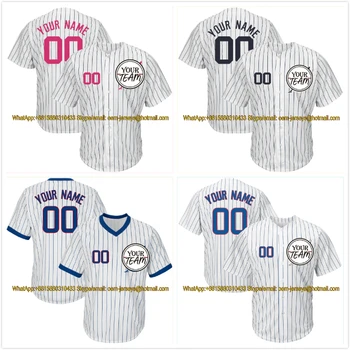 Customize White Stripe Baseball Jerseys Embroidered Stitch Your Team Logo Name Number Any Style Color Softball Uniform Men Women
Customize White Stripe Baseball Jerseys Embroidered Stitch Your Team Logo Name Number Any Style Color Softball Uniform Men Women