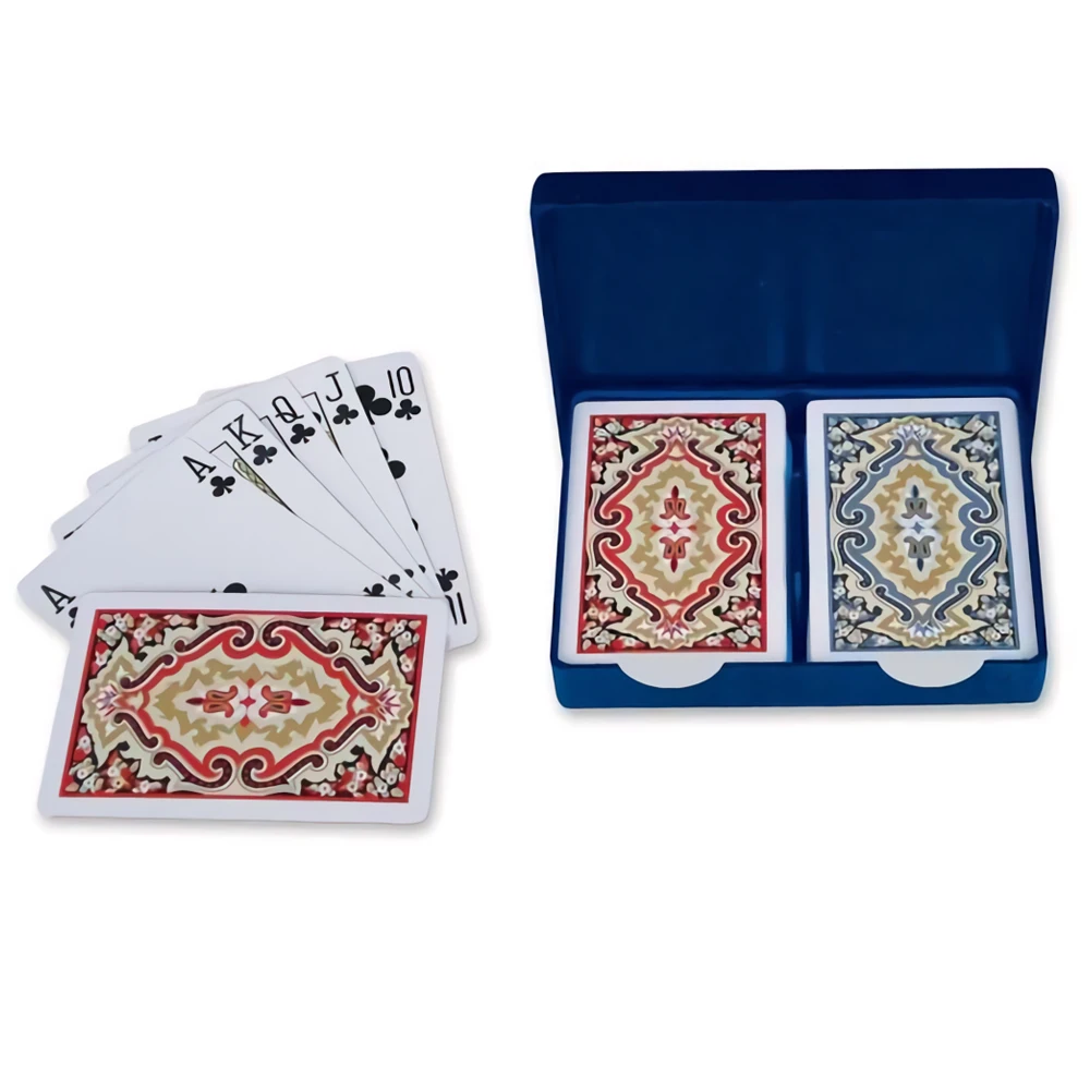 2 Sets Angora Plastic Playing Cards Entertainment Board Game Gift Poker Deck Box Holders
2 Sets Angora Plastic Playing Cards Entertainment Board Game Gift Poker Deck Box Holders