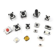 Switches Assorted-Kit Micro-Switch/push-Buttons for Diy-Tool Package 125pcs/Lot 25-Types