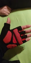 Guantes de ciclismo antideslizantes Unisex, para ciclismo de montaña al aire libre, lavables, medio dedo, guantes deportivos de dedo corto