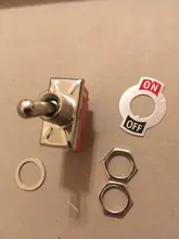 Toggle-Switch SPST ON-OFF 2-Terminal E-TEN1021 15A 1pcs 250V Orange Good-Quality 2-Pin