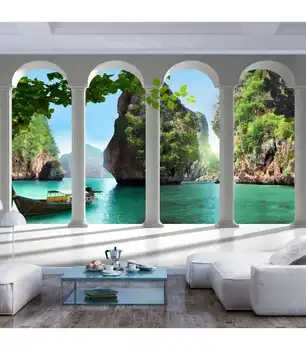 Photo Mural-on the terrace 
Photo Mural-on the terrace