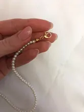 Collar de perlas Vintage para mujer, cadena elegante, accesorios Retro, combina con todo, de estilo urbano