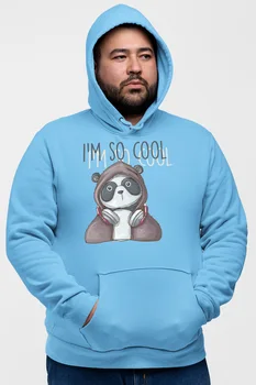 Angemiel Wear I Am So Cool Blue Men 'S Hooded Sweatshirt 
Angemiel Wear I Am So Cool Blue Men 'S Hooded Sweatshirt