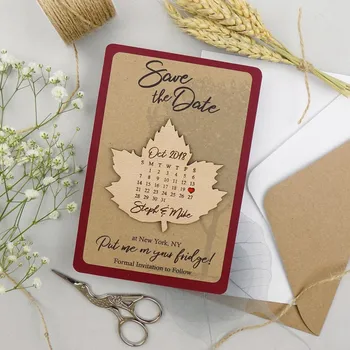 Calendar Save The Date Magnet, custom Rustic Fall Wedding Magnets, wood leaf Announcement, Wedding invitation Decor, unique gift
Calendar Save The Date Magnet, custom Rustic Fall Wedding Magnets, wood leaf Announcement, Wedding invitation Decor, unique gift
