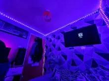 Tiras de Luces LED flexibles, resistentes al agua, RGB 5050, CC de 12V, Control por Bluetooth, Luces inteligentes para habitación, cocina, TV y jardín