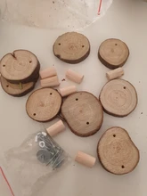 Ladder Perches-Stand Hamster Birds Parrot Wooden Stairs Climbing Molar Exercise