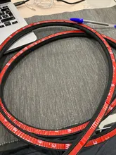 Tira de sellado de goma para puerta de 2-8M tira de sellado para puerta de coche tipo D grande, aislamiento acústico Universal, sellos impermeables de goma Epdm para coche