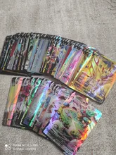 TAKARA TOMY-Juego de cartas coleccionables de pokemon GX para niños, cartas brillantes, juguete de batalla