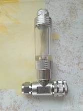 Reactor difusor regulador de válvula para acuario, contador de burbujas de CO2 de doble cabeza, equipos de ozono