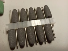Brocas de silicona para manicura, cortador rotativo eléctrico de manicura, herramientas de pulido de cutículas, accesorios de salón de uñas, 10 Uds.