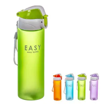 Easy water bottle 600 ml plastic vacuum insulation water and juices. For GYM, reusable, green, blue, orange and brown
Easy water bottle 600 ml plastic vacuum insulation water and juices. For GYM, reusable, green, blue, orange and brown
