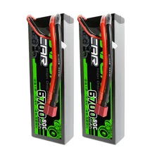 Ovonic 2 Units 80C 6700mAh 2S 7.4V Hardcase LiPo Battery With Deans Plug For Granite BLX 1/10 RC Car Truck Buggy Truggy RC parts
Ovonic 2 Units 80C 6700mAh 2S 7.4V Hardcase LiPo Battery With Deans Plug For Granite BLX 1/10 RC Car Truck Buggy Truggy RC parts