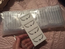 100 unids/pack ofpersonalized boda de etiquetas transparente burbuja etiquetas magicwand de etiquetas excepto tubos de ensayo
