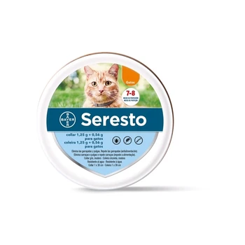 Bayer Seresto 8 months Necklace cat flea and tick prevention 
Bayer Seresto 8 months Necklace cat flea and tick prevention