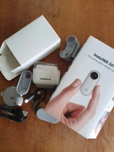 Insta360 GO-la Mini cámara estabilizada más pequeña, para hacer Vlogs, para IPhone y Android