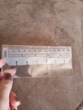 A5 cuaderno de hojas sueltas A6 marcador gobernante dibujo herramienta de partición de plástico blando para sketchbook planificador y organizador