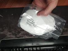 Filtros reemplazables de algodón 5N11 para mascarilla de Gas, accesorios para 6200/7502/6800, 10 Uds.