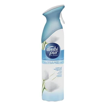 Air Freshener Spray Air Effects Cotton Fresh Ambi Pur (300 ml)
Air Freshener Spray Air Effects Cotton Fresh Ambi Pur (300 ml)