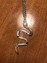 Nuevo Animal serpiente pendientes collar de serpiente COLLAR COLGANTE de las mujeres estilo minimalista de aleación de mujer moda joyería de cumpleaños regalo fiesta