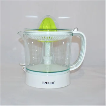 CITRUS JUICER. VOLUME TANK 400 ML. ELECTRIC CONTROL TYPE. BODY MATERIAL PLASTIC.
CITRUS JUICER. VOLUME TANK 400 ML. ELECTRIC CONTROL TYPE. BODY MATERIAL PLASTIC.