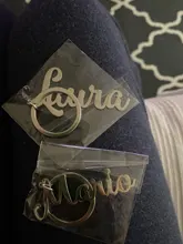 De escultura llaveros con nombre personalizado inicial clave cadena con nombre grabado Carta para las mujeres de la joyería de los hombres regalos