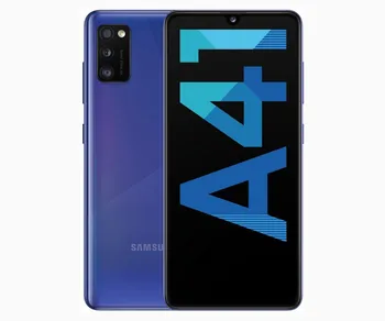 SAMSUNG GALAXY A41 BLUE MÃVIL 4G DUAL SIM 6.1 ''SUPER AMOLED FHD +/8CORE/64GB/4GB RAM/48MP + 8MP + 5MP/25MP 
SAMSUNG GALAXY A41 BLUE MÃVIL 4G DUAL SIM 6.1 ''SUPER AMOLED FHD +/8CORE/64GB/4GB RAM/48MP + 8MP + 5MP/25MP