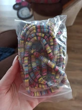Cordón de algodón multicolor hecho a mano, tela redonda, 5 metros, 6mm, étnico, envoltura textil, cordones bordados para fabricación de pulseras DIY